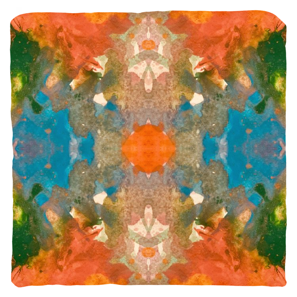 Turquoise Dreams Throw Pillow