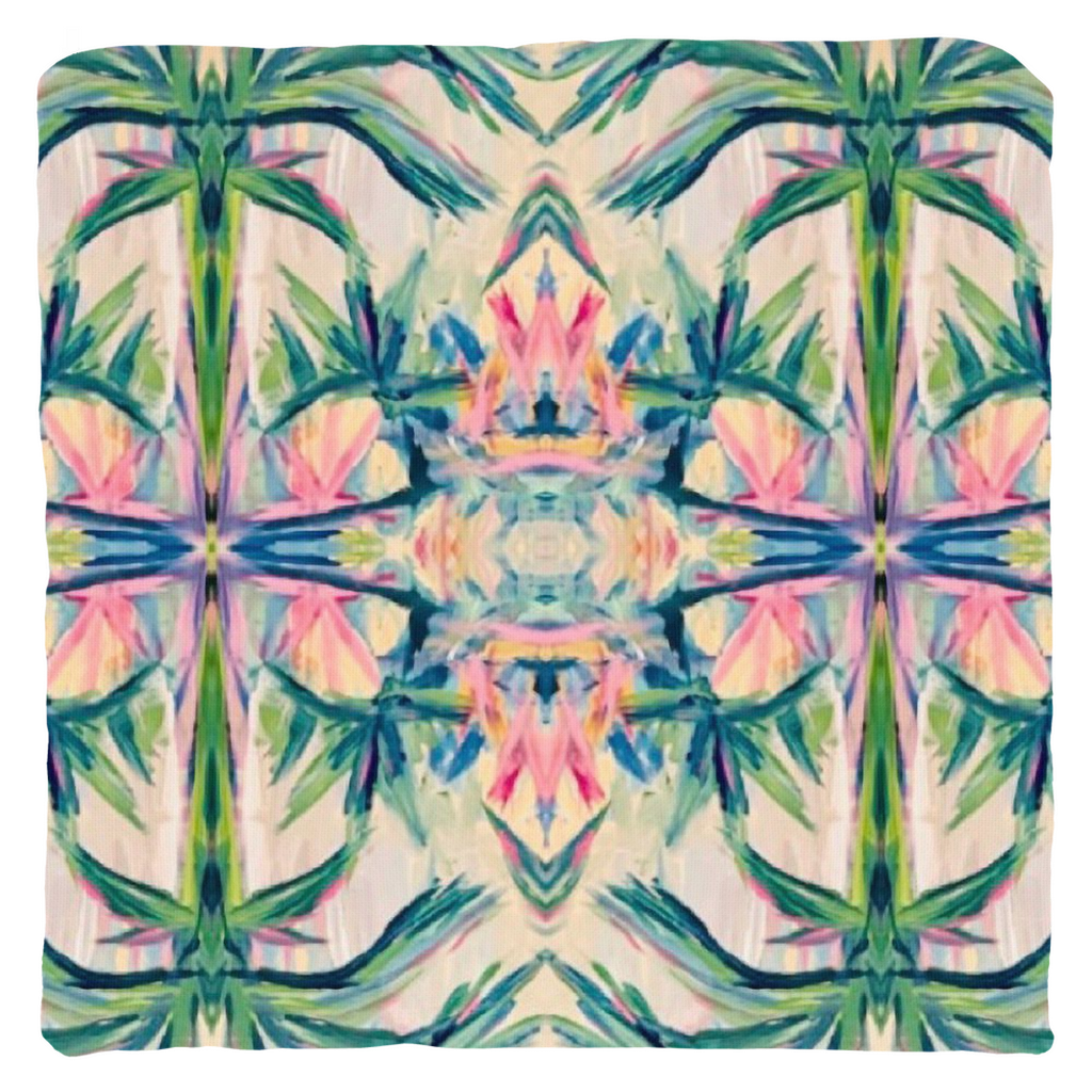 Tiki Time Throw Pillow