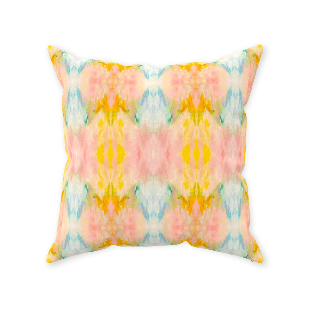 Cotton Candy Throw Pillow