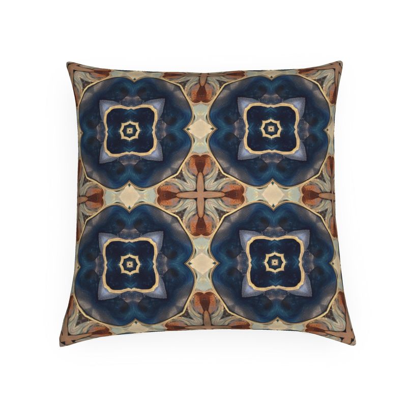 Blue China Pillow