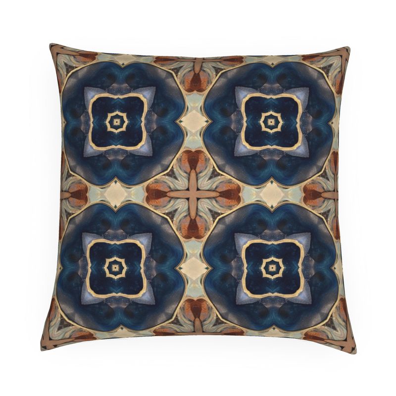 Blue China Pillow