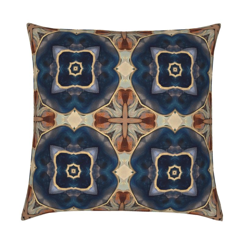 Blue China Pillow