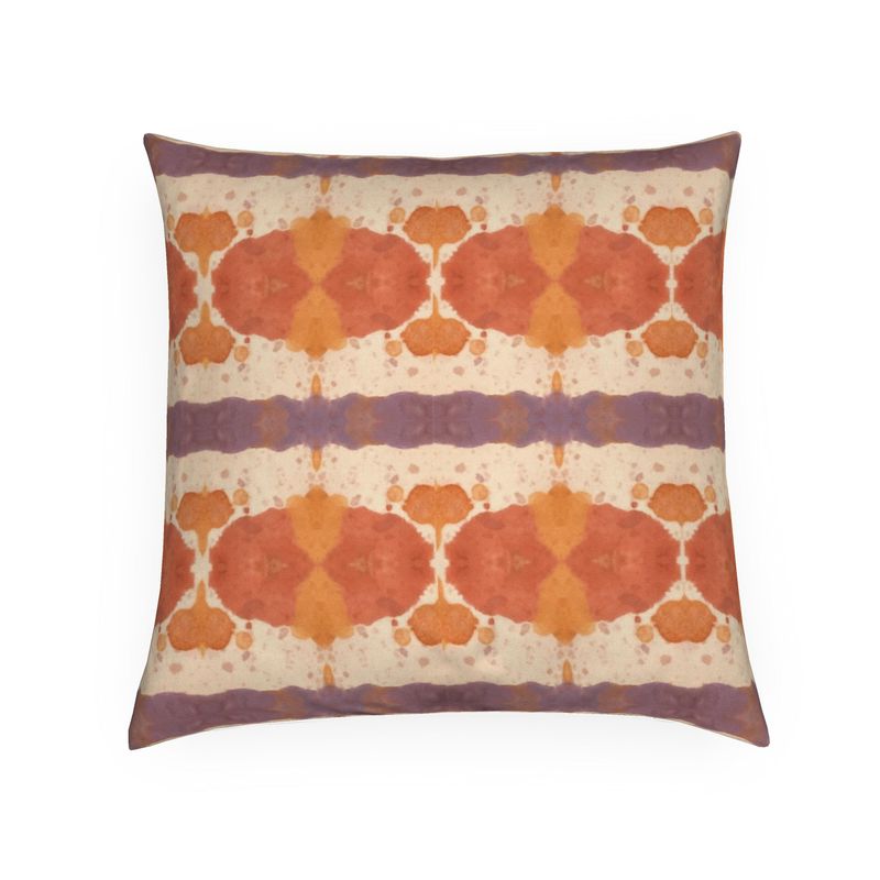 Boho Peach Pillow