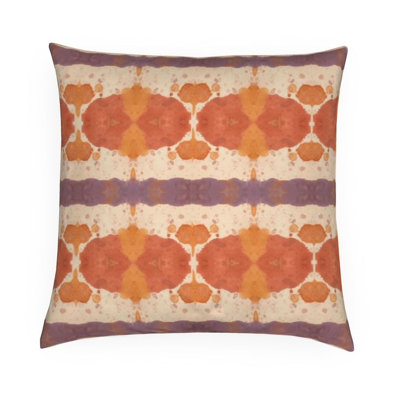 Boho Peach Pillow