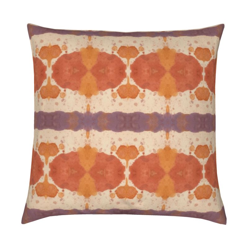 Boho Peach Pillow