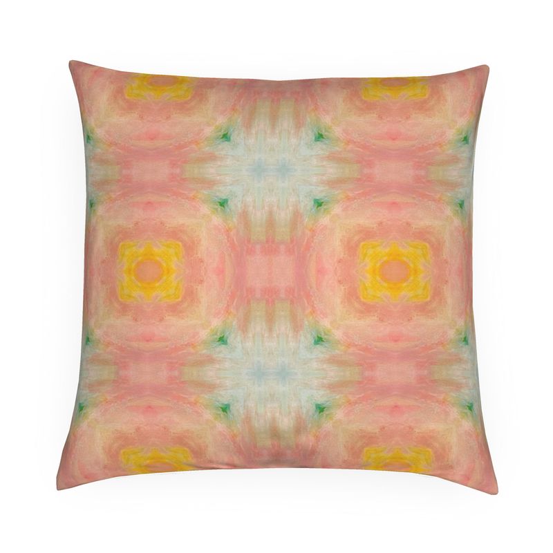 Peach Sunbeam Pillow