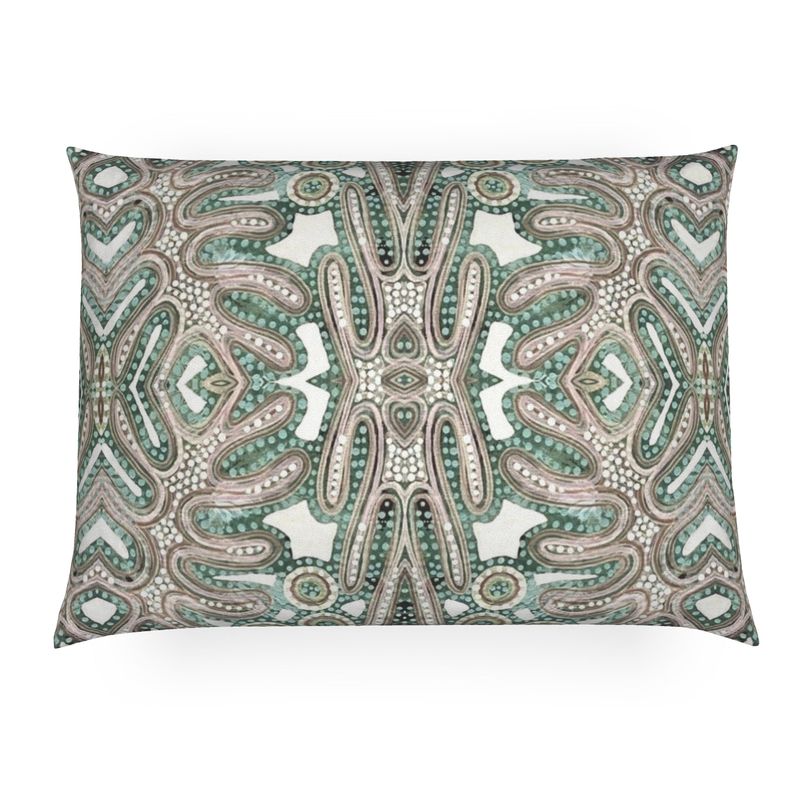 Sage Fern Lumbar Pillow