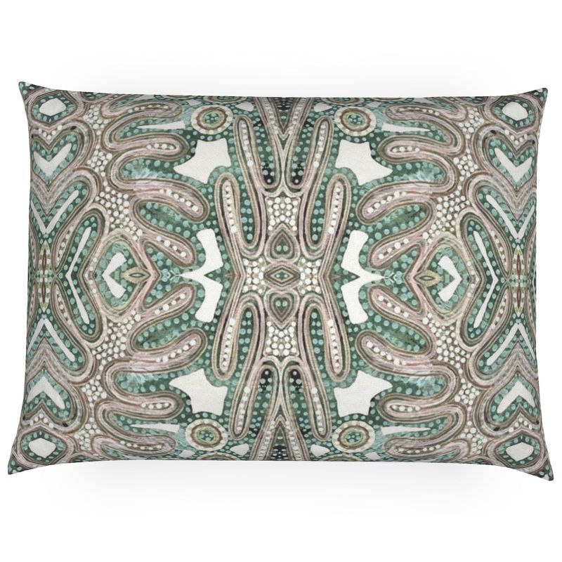 Sage Fern Lumbar Pillow