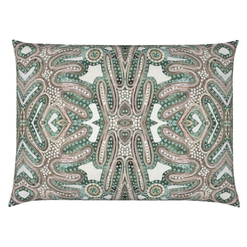 Sage Fern Lumbar Pillow
