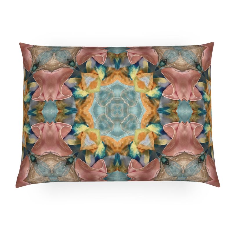 Tropical Coral Lumbar Pillow