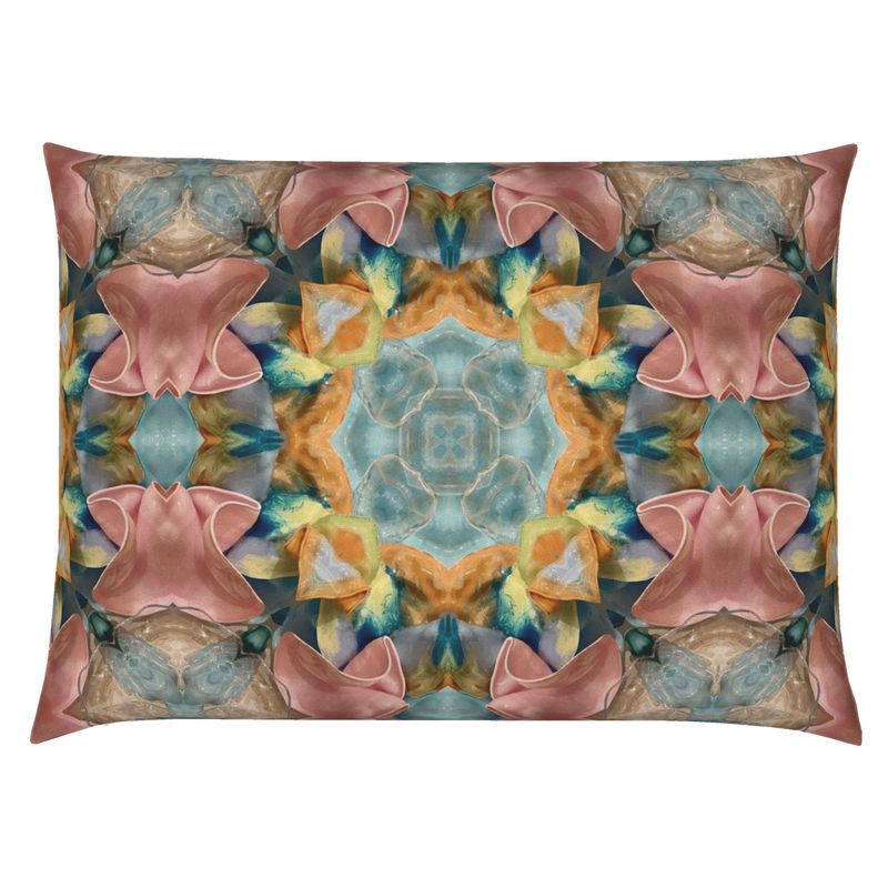 Tropical Coral Lumbar Pillow