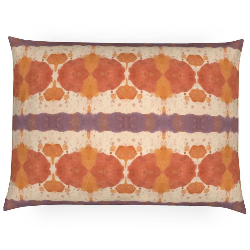 Purple Tangerine Lumbar Pillow