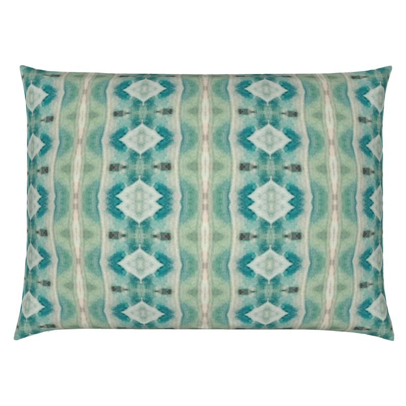 Turquoise Seas Lumbar Pillow