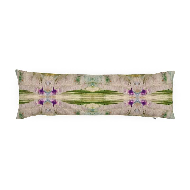 Lavender Field Bolster Pillow