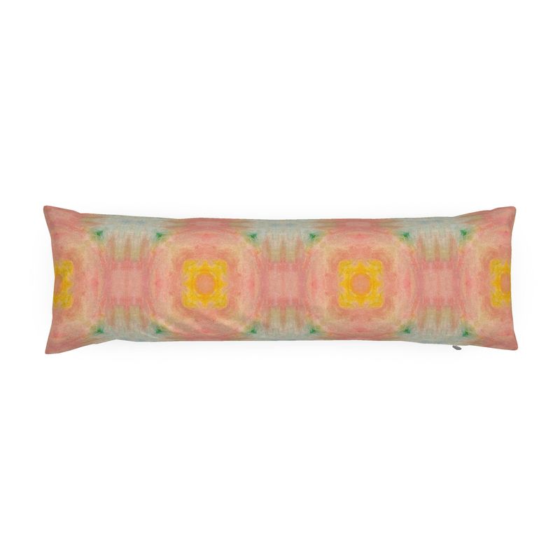Peach Sunbeam 2 Bolster Pillow