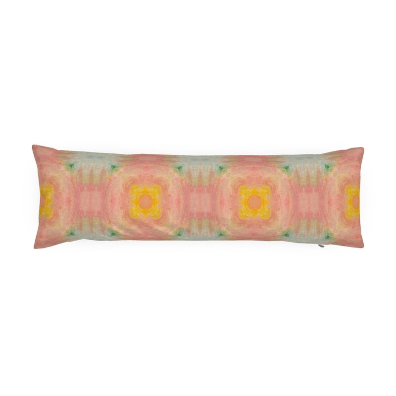 Peach Sunbeam 2 Bolster Pillow