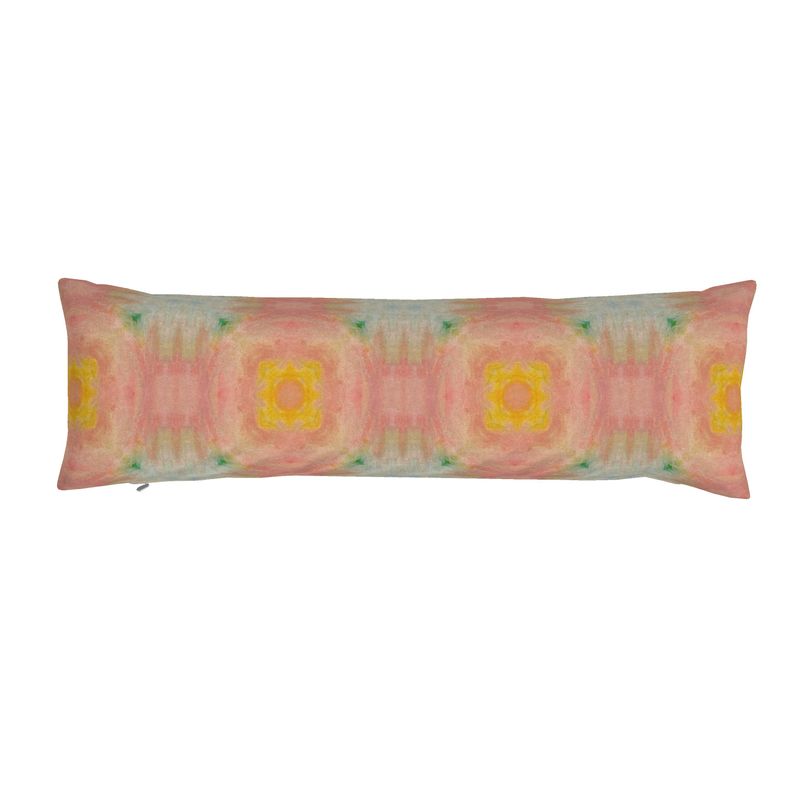 Peach Sunbeam 2 Bolster Pillow