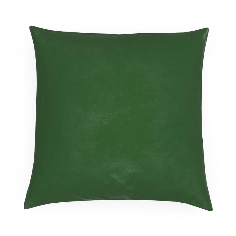 Royal Green Solid Pillow