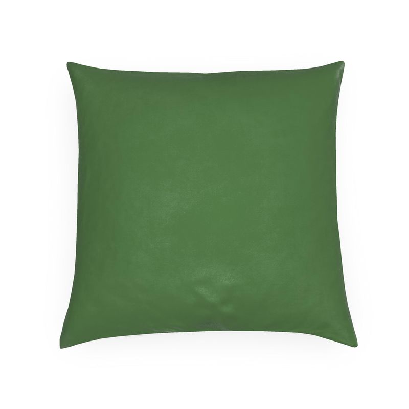 Grass Green Solid Pillow