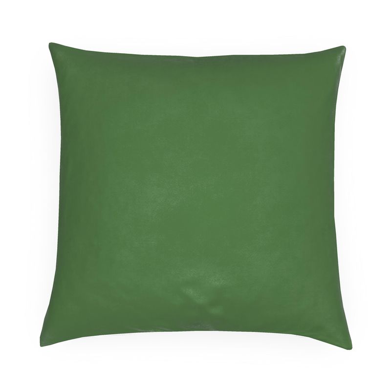 Grass Green Solid Pillow