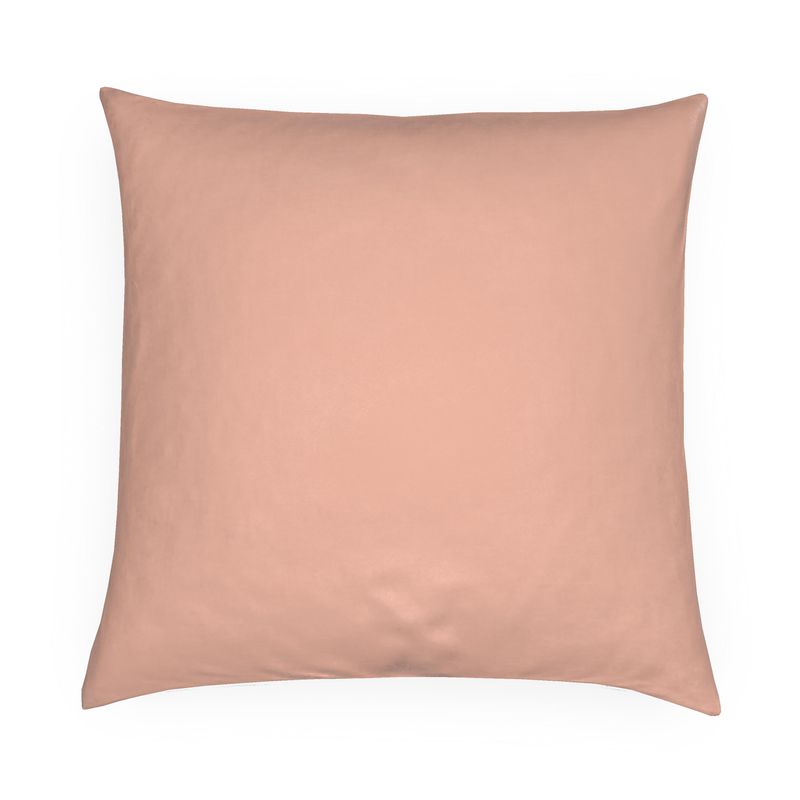 Light Coral Solid Pillow