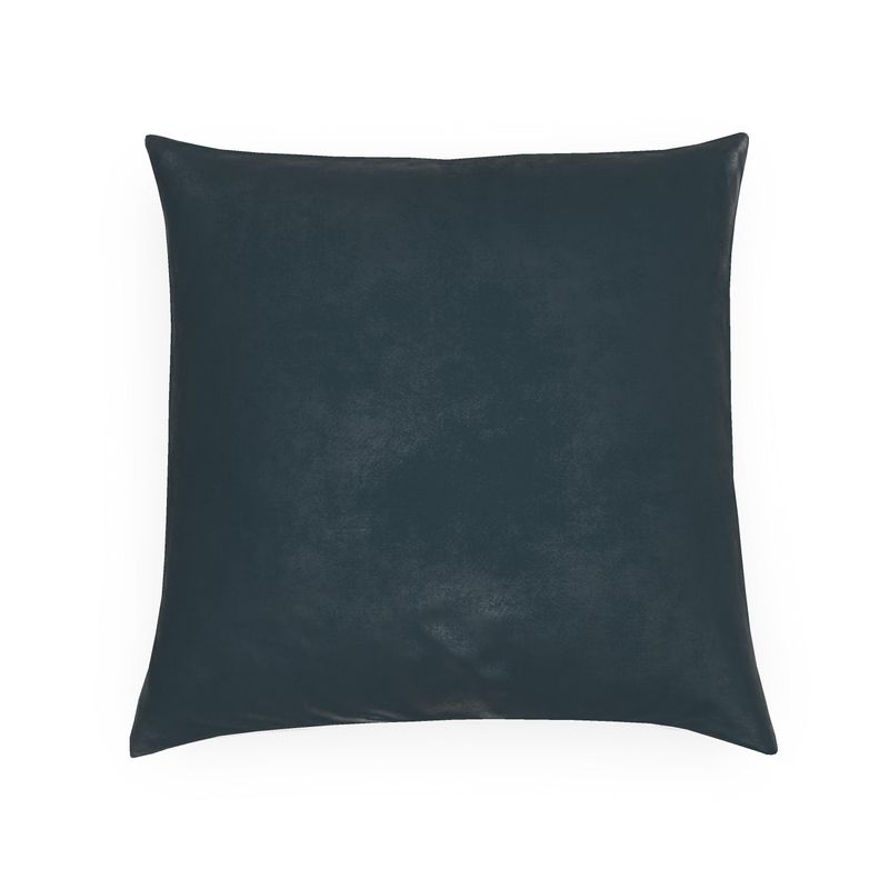 Deep Peacock Solid Pillow