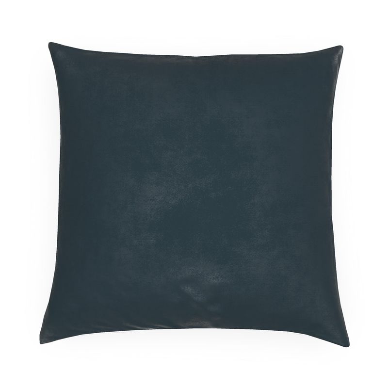 Deep Peacock Solid Pillow