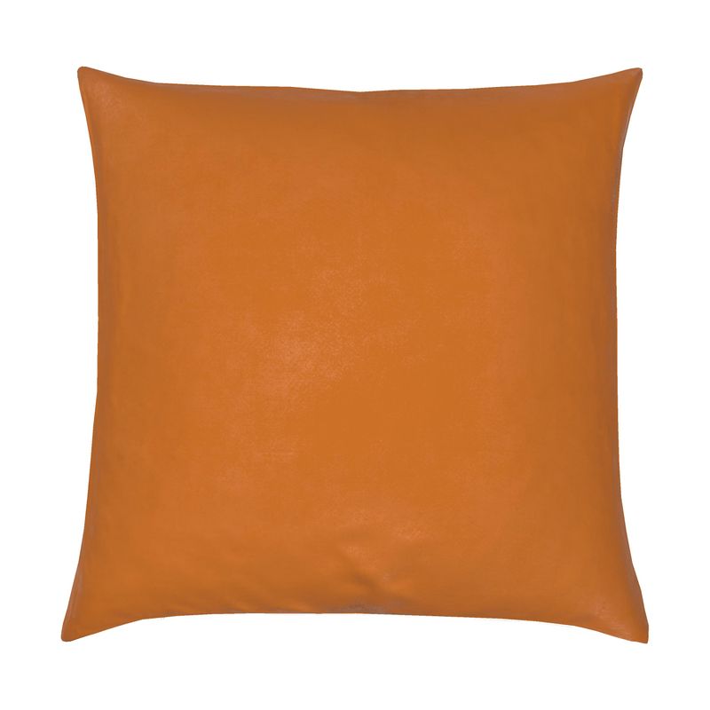 Rust Orange Solid Pillow
