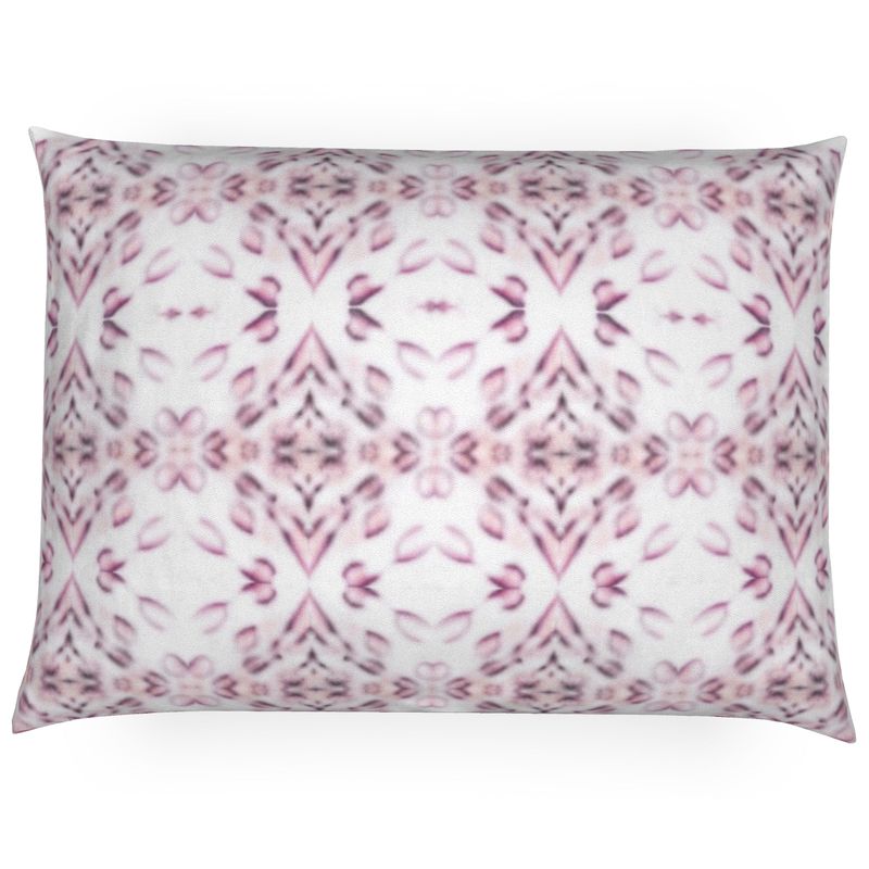 Lavender Leopard Lumbar Pillow