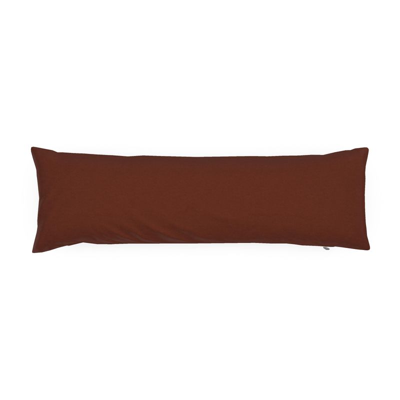 Sangria Solid Bolster Pillow