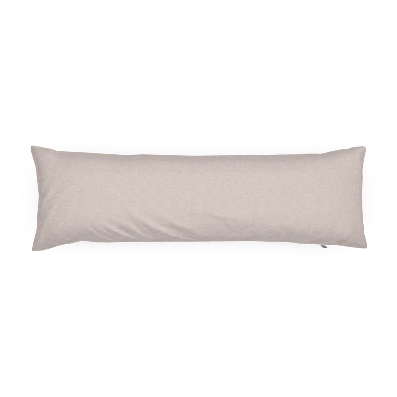 Soft Pink Solid Bolster Pillow
