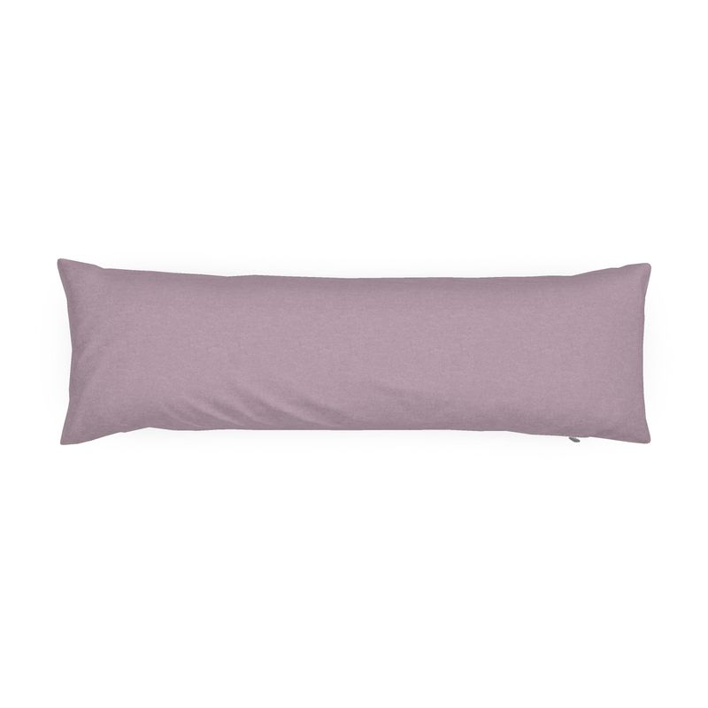 Lavender Solid Bolster Pillow