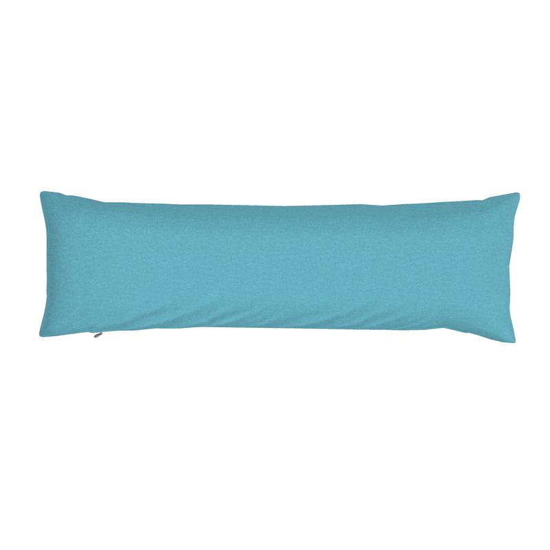 Bright Turquoise Solid Bolster Pillow