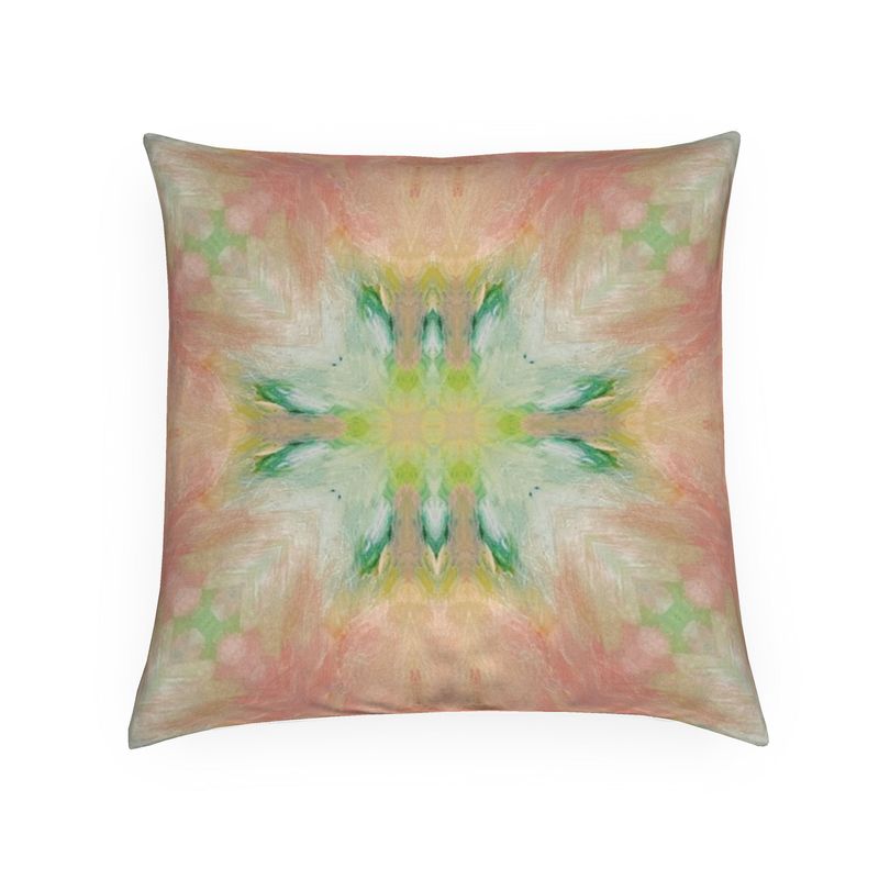 Flamingo Feathers Pillow
