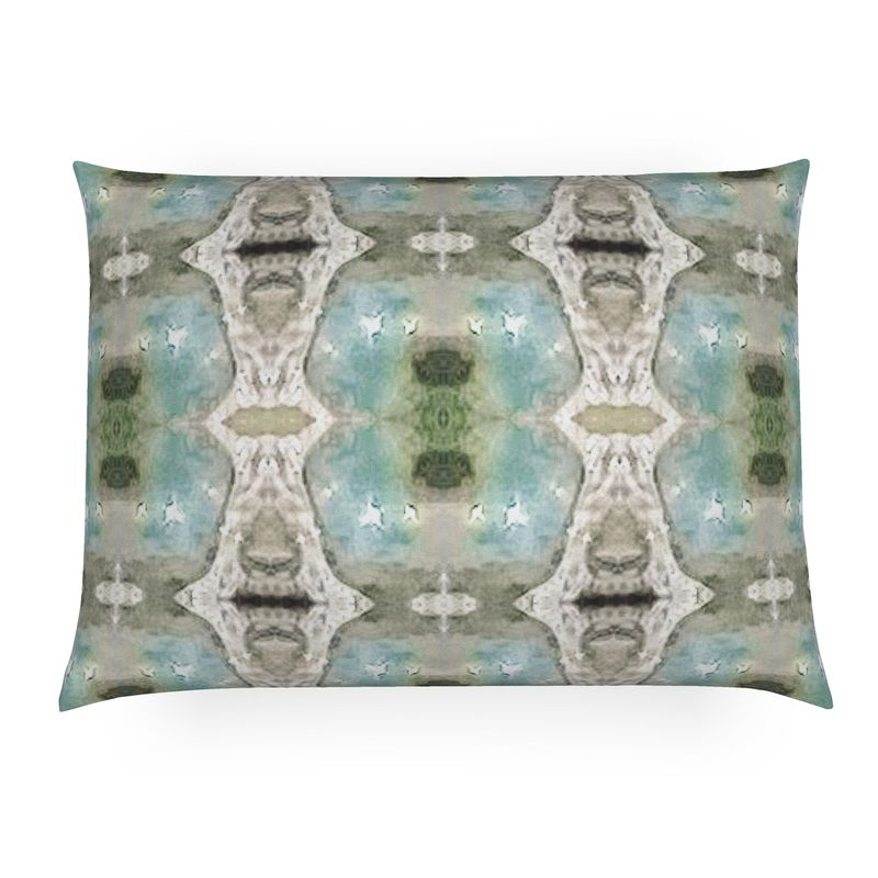 Green Goddess Lumbar Pillow