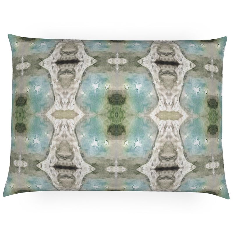 Green Goddess Lumbar Pillow