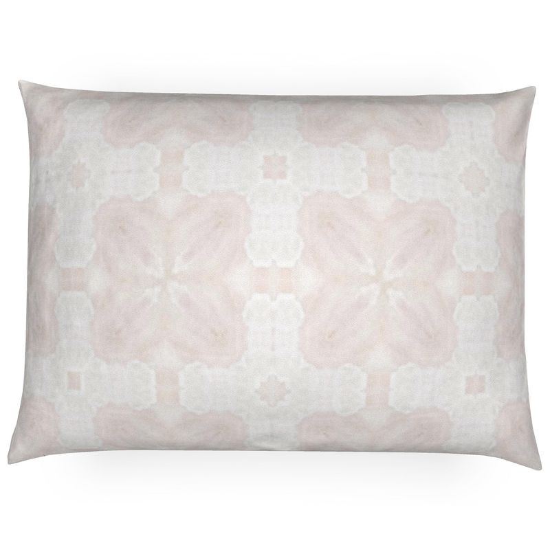 Pink Mimosa Lumbar Pillow