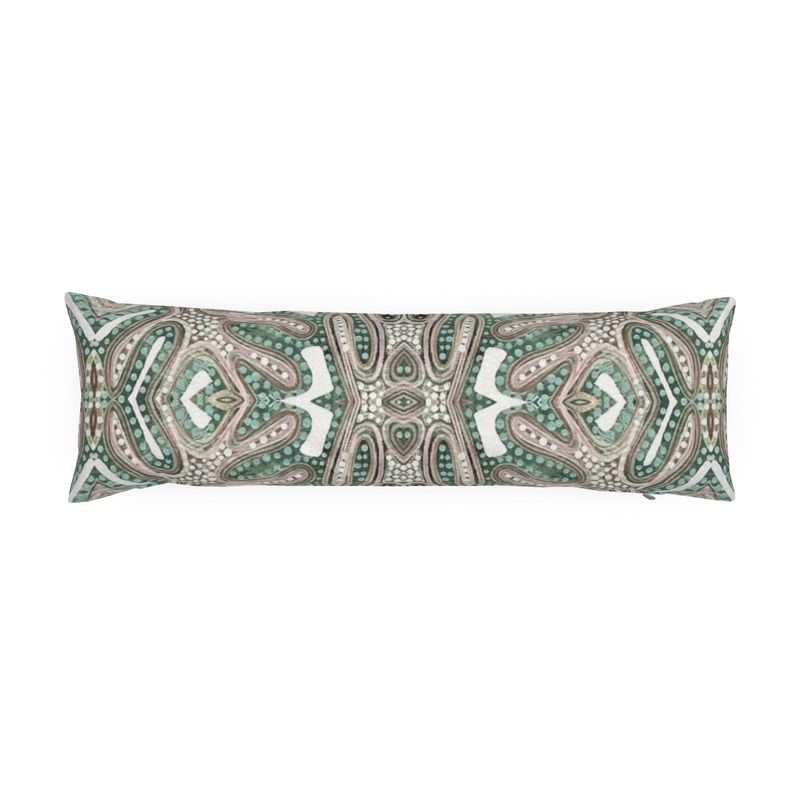 Sage Fern Bolster Pillow
