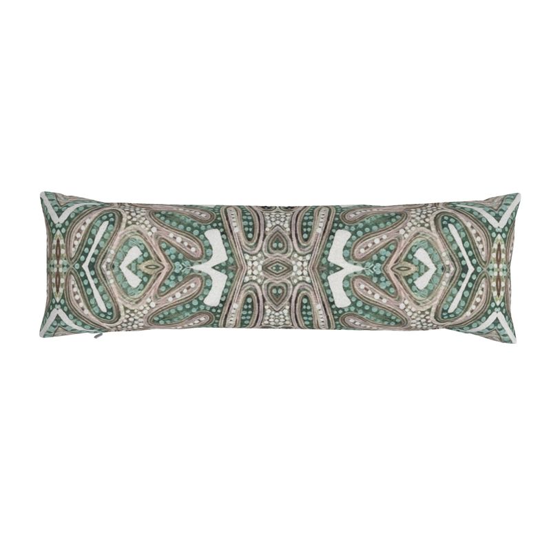 Sage Fern Bolster Pillow