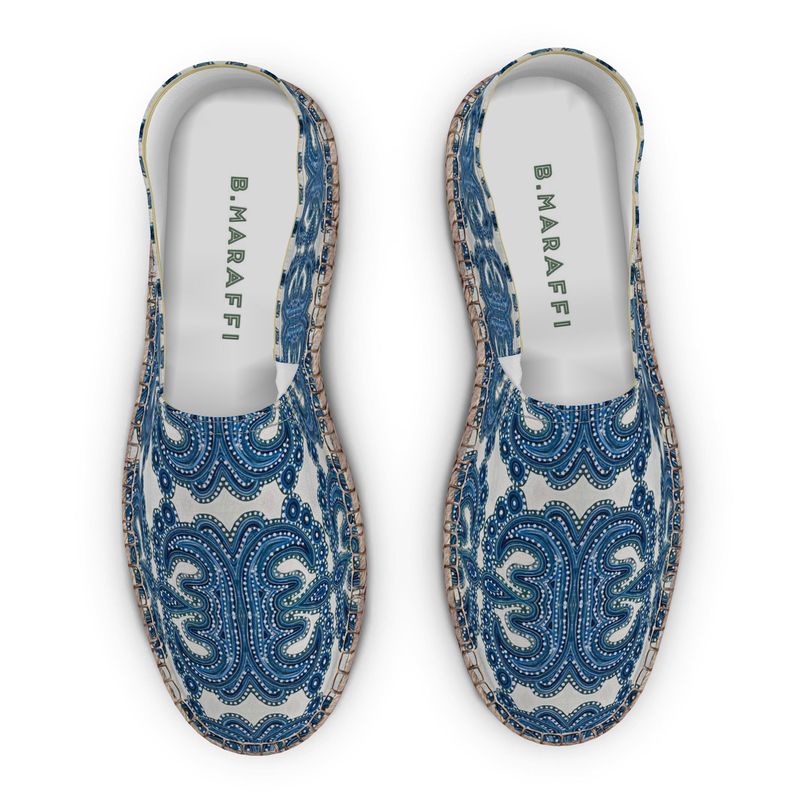 Blue Tile Espadrilles