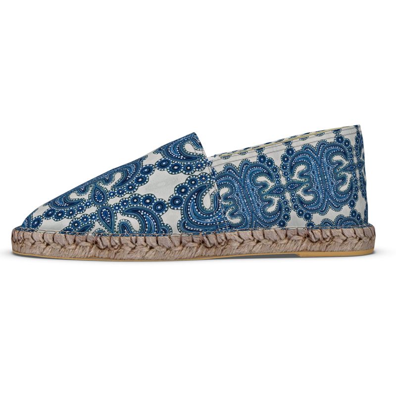 Blue Tile Espadrilles