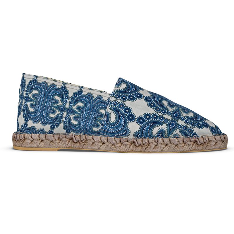Blue Tile Espadrilles