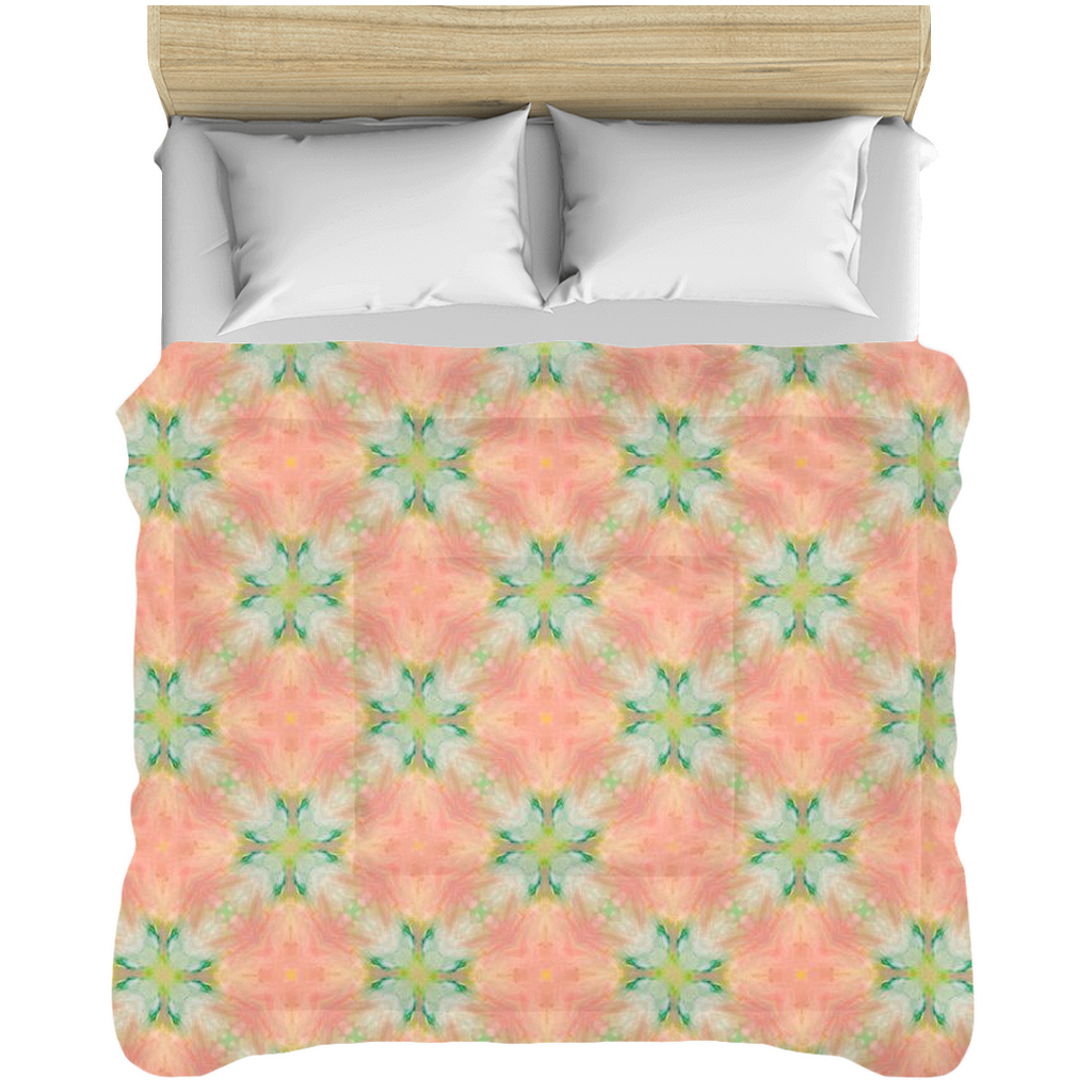 Flamingo Feathers Comforter