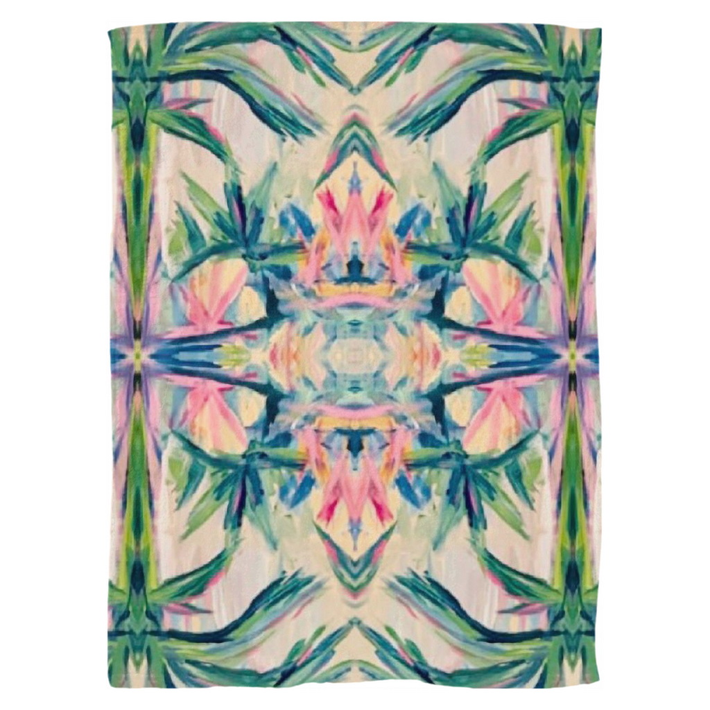 Tiki Time Fleece Blanket