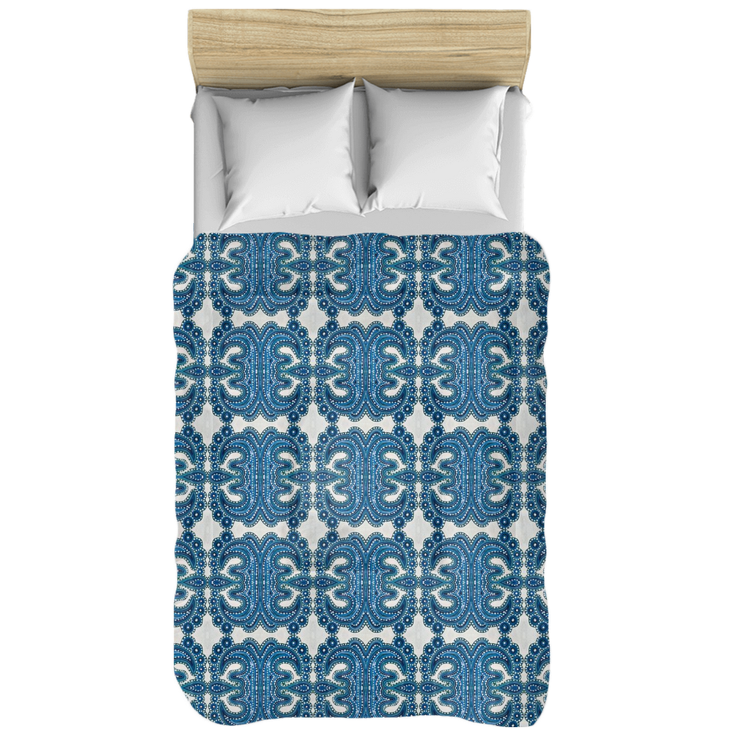 Blue Tile Comforter