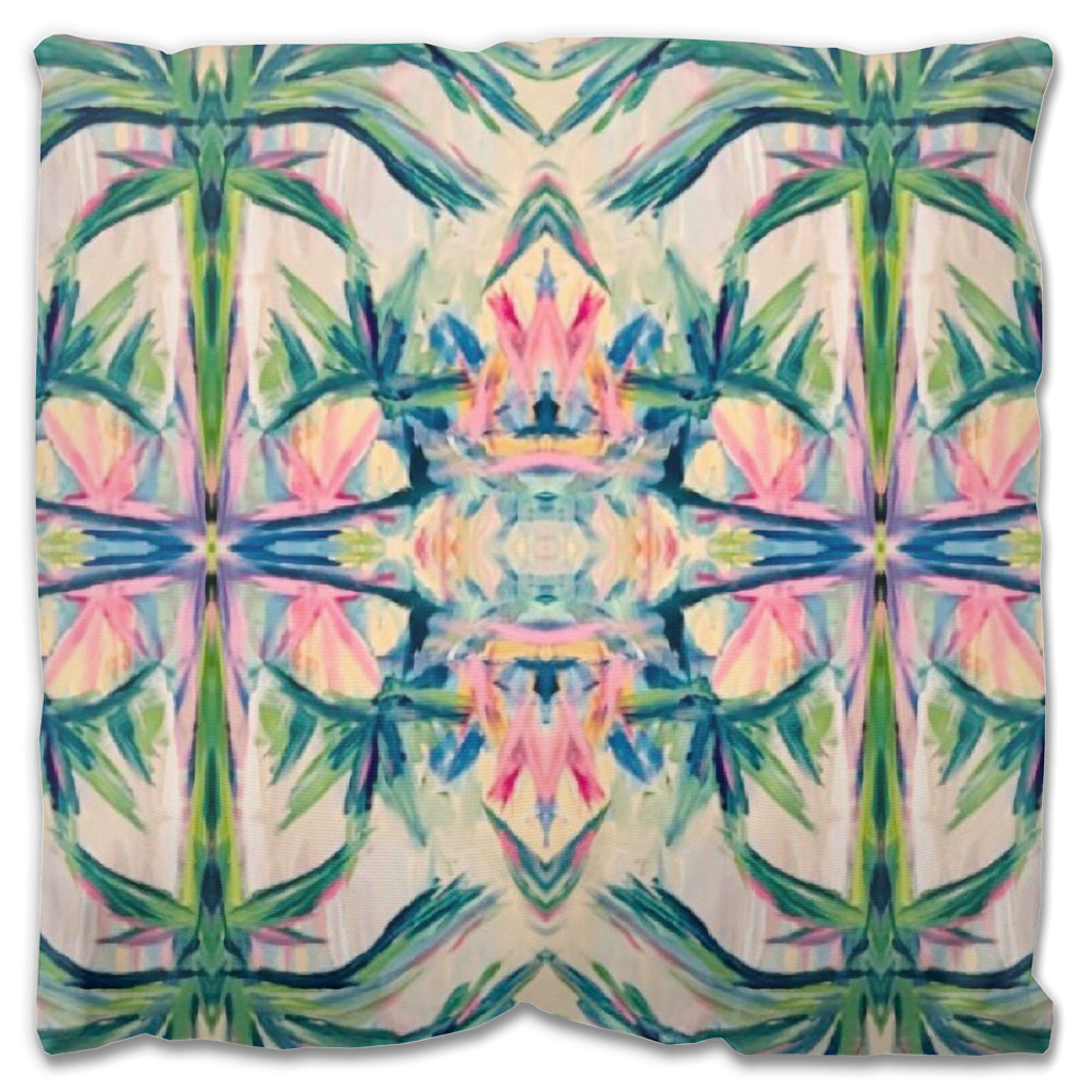 Tiki Time Outdoor Pillow