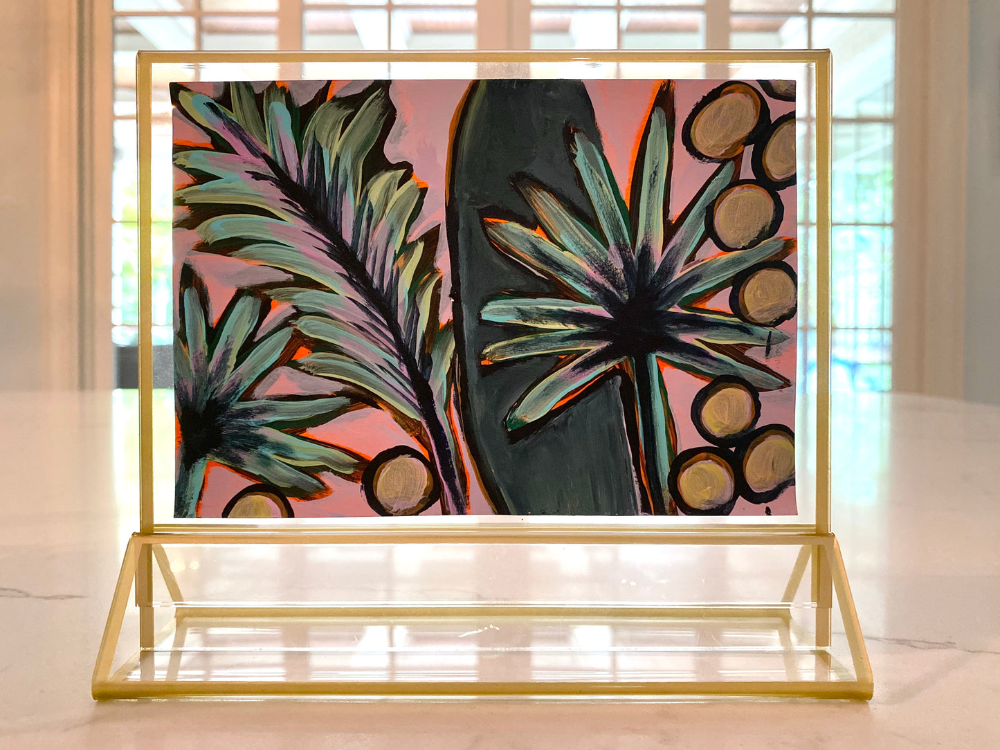 Let’s Be Fronds Painting