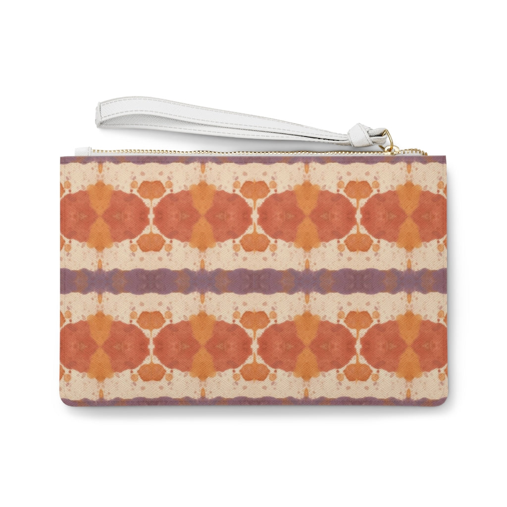 Boho Peach Clutch Bag
