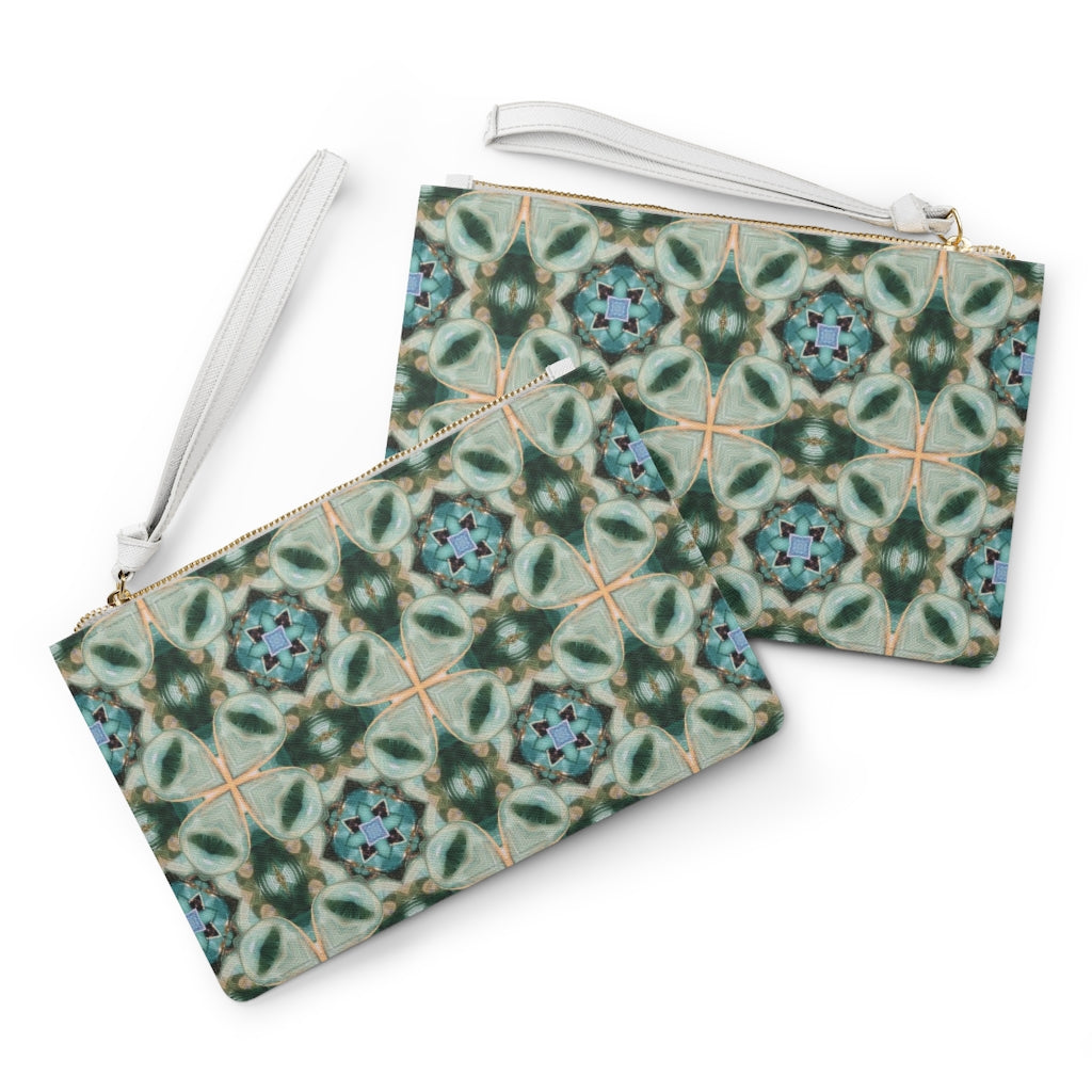 Green Ivy Clutch Bag