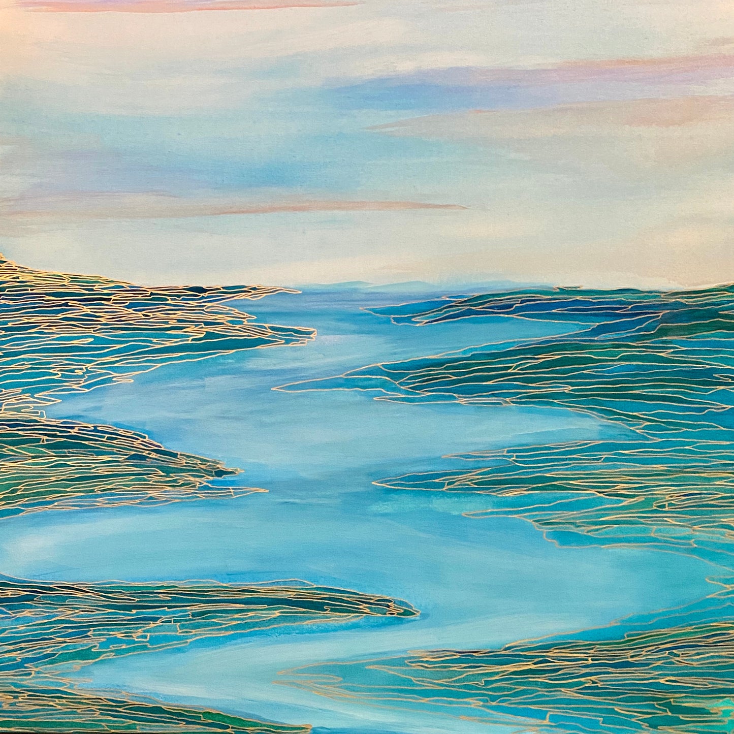 Golden Hour Painting